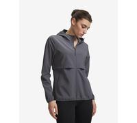Giacca sottile con cappuccio Under Armour Velociti Storm grigio scuro donna - L