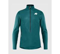 Giacca sottile impermeabile Assos Tactica Rain verde opale - XXL