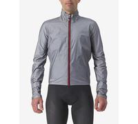 Giacca sottile impermeabile Castelli Tempesta Rosso Corsa GORE-TEX grigio - 3XL