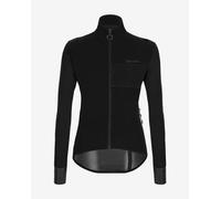 Giacca sottile impermeabile Santini Guard Nimbus nero argentato a pois donna- Sleek fit - XL