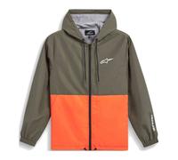 Giacca SPEEDER WINDBREAKER Verde Arancione ALPINESTARS - UE: M