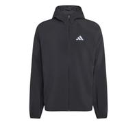 Giacca sportiva con cappuccio a zip adidas Essentials Gris S