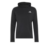 adidas Uomo Adi365 Running Essentials Winterized Long Sleeve Sweatshirt, Black, XXL