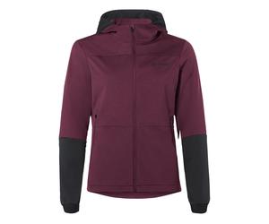 Giacca sportiva con cappuccio da donna VAUDE Qimsa Softshell Violet