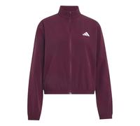 Giacca da riscaldamento Train Essentials 3-Stripes Woven Maroon / White S