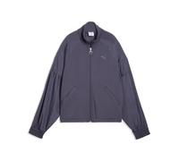 Giacca con zip HER Viola M Tinta unita