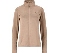 Giacca sportiva donna con chiusura a metà zip Whistler Juice Beige 38