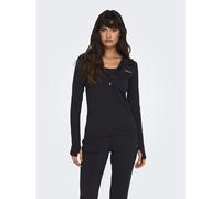 ONLY PLAY Giacca di felpa sportiva 'Mila' grigio argento / nero / bianco Donna ONLY PLAY XL