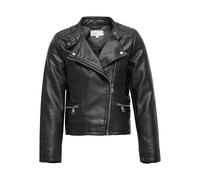 Only Giacca da biker 'Freya' per ragazza in similpelle nero Taglia 152