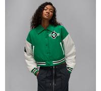 Giacca stile college Therma-FIT Jordan Brooklyn - Donna - Verde M (IT 44-46)