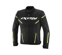 Giacca da moto IXON Striker 2 nero-giallo fluo 4XL