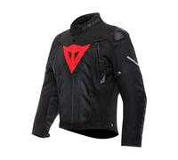 DAINESE SUPER SPRINT D-DRY - GIACCA MOTO IMPERMEABILE DA UOMO (IT, Numero, 60, Regular, Regular, BLACK/BLACK/RED-LAVA)