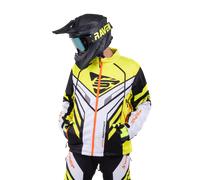 §Giacca Sweep Racing Division 2.0 Nero-Bianco-Giallo-Arancio§
