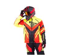 §Giacca Sweep Racing Division 2.0 Nero-Rosso-Giallo§