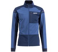 Giacca Swix Dynamic, uomo, blu S(48) Lake Blue/Dark Navy
