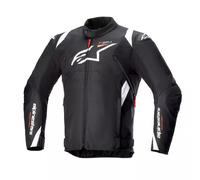 Alpinestars T-SP 1 V2 giacca tessile moto impermeabile, Bianco/nero, Taglia 3XL