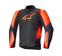 Alpinestars T-SP 1 V2, giacca tessile impermeabile 3XL male Nero/Rosso Fluo