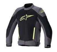 Alpinestars Giacca Estiva T-SP X Superair in tessuto Grigio Catrame/Nero/Giallo Fluo