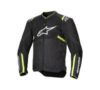 Alpinestars T-Sps Air V2 Giacca tessile da moto, nero-giallo, taglia S per maschi