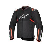 Alpinestars T-Sps Air V2 Giacca tessile da moto, nero-rosso, taglia M per maschi