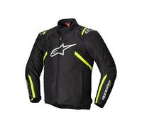 Giacca moto impermeabile Alpinestars T-SPS 2 nero-bianco-giallo fluo S