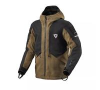 Revit Tectonic H2O, giacca tessile impermeabile XXL male Marrone/Nero