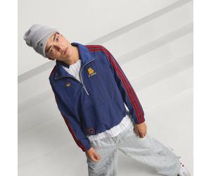 Giacca Terrace Icons Half Zip AS Roma Dark Blue / Crew Yellow M