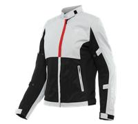 Giacca Tessuto Dainese Risoluta Air Tex Lady Glacier-Gray/Lava-Red Taglia:44