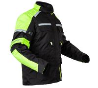 Textile Vented Waterproof Motorcycle Motorbike Quality Touring Jacket Fluo