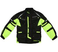 Giacca Tex Per Moto Modeka Tourex II Kids Colore: Nero/Giallo Taglia: 152