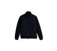Giacca da tennis da uomo Tommy Hilfiger Mix Media Standing Collar - Blu (M)