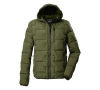 G.I.G.A. DX Uomo Giacca trapuntata/funzionale in piuma d'oca con cappuccio GW 72 MN QLTD JCKT, olivgrün, L, 43519-000