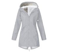 Giacca Trapuntata Invernale Donna - Parka Caldo Giacca Imbottita Ispessito Cappotto con Tasche con Zip Giacca con Cappuccio Giubbino Coat Elegante Cappotti Invernali