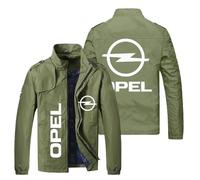 Giacca traspirante O.P.E.L, Giacca da uomo autunno e inverno sottile di tendenza, Usato per giacca impermeabile, traspirante e leggera degli uomini, Giacca(Green,6XL)