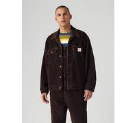 Giacca Trucker Sunrise in velluto a coste Marrone / Black Coffee levi > clothing > men