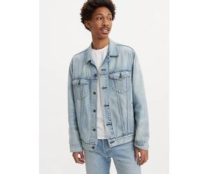 Giacca Trucker taglio comodo Blu / A Bright Light levi > clothing > men > truckers > sherpas