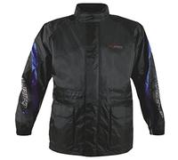 Rain Jacket Warterproof Over Coat Motorcycle Motorbike Scooter Inside Lined