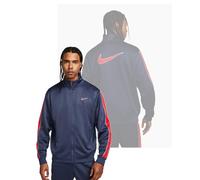 Giacca Tuta Sportiva UOMO Nike Blu Track Top Poliestere