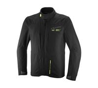 Ixon Tyr Parka tessile per motociclette, nero/giallo, Taglia XL