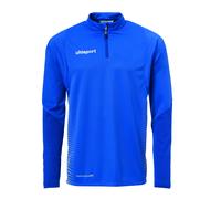 uhlsport Score 1/4 Zip Top, Felpa da Uomo, Azzurro/Bianco, XXL