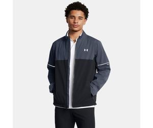Giacca Under Armour Drive Rain da uomo Downpour Grigio / Nero / Metallico Argento XL