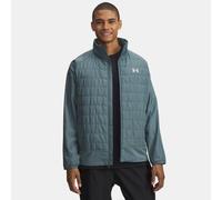 Giacca da tennis da uomo Under Armour Launch Insulated - jasper blue/reflective - Blu (XL)