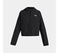 Under Armour Giacca sportiva Rival Woven Ragazza Nero / Bianco YXS (122-127 cm)