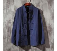 Giacca uniforme uomo tradizionale cinese Kung Fu tai chi cappotto tuta tang