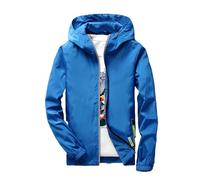 Giacca Uomo Antivent,Giacca Militare Leggera Antivento Mezze Stagioni Giubbino Elegante Confortevole Tendenza Casual Giubbotto Outwear alla Moda per Il Tempo Libero