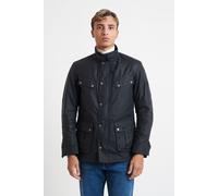 Giacca Uomo BARBOUR INTERNATIONAL Duke Wax Stile Biker Iconico MODELLO 7NY91 - Blu / XXL
