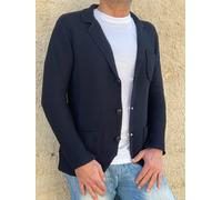 GIACCA UOMO COTONE BLAZER CARDIGAN S, M, L, XL, XXL LAVORATO A MAGLIA SLIM FIT