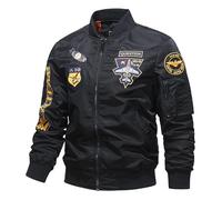 Giacca Uomo da Baseball, Giacca da Uomo Primavera Varsity Cappotto Unisex Lettera College Jacket Felpa Motociclista Giubbotto Giacca da Coppia Bomber Estivo Uomo Streetwear Giacchetto
