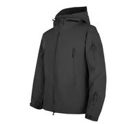 Giacca Uomo Impermeabile con Cappuccio Giacca Tattica Invernale Leggero Giubbotto Lavoro Mezza Stagione Giacca a Vento Trekking Casual Softshell Cappotto Trekking per Quotidiano Lavoro Scuola Moto