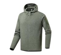 Giacca Uomo in Pile con Zip Legger Calda Cappotto Tinta Unita Casual Giubbotto Maniche Lunghe Senza Cappuccio Giaccas Invernale Uomos Softshell da Esterno Trekking Sportivo Outwear Antivento Top
